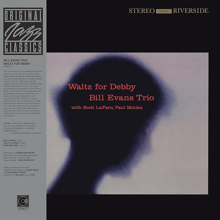 洋楽 Waltz for Debby Bill Evans Trio LP Waltz For Debby (Original Jazz Classics Series) (180g LP
